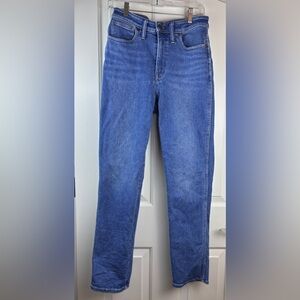 Madewell Curvy Stovepipe Stretch High Rise Sz. 28 denim